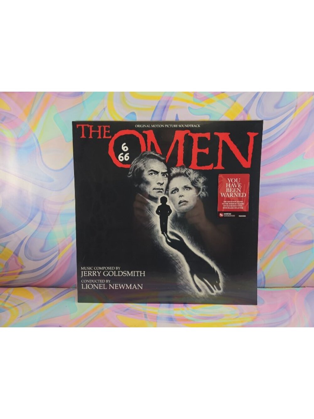 The Omen (Original Soundtrack) [Jerry Goldsmith] (Record, 2022) New Sealed, Red